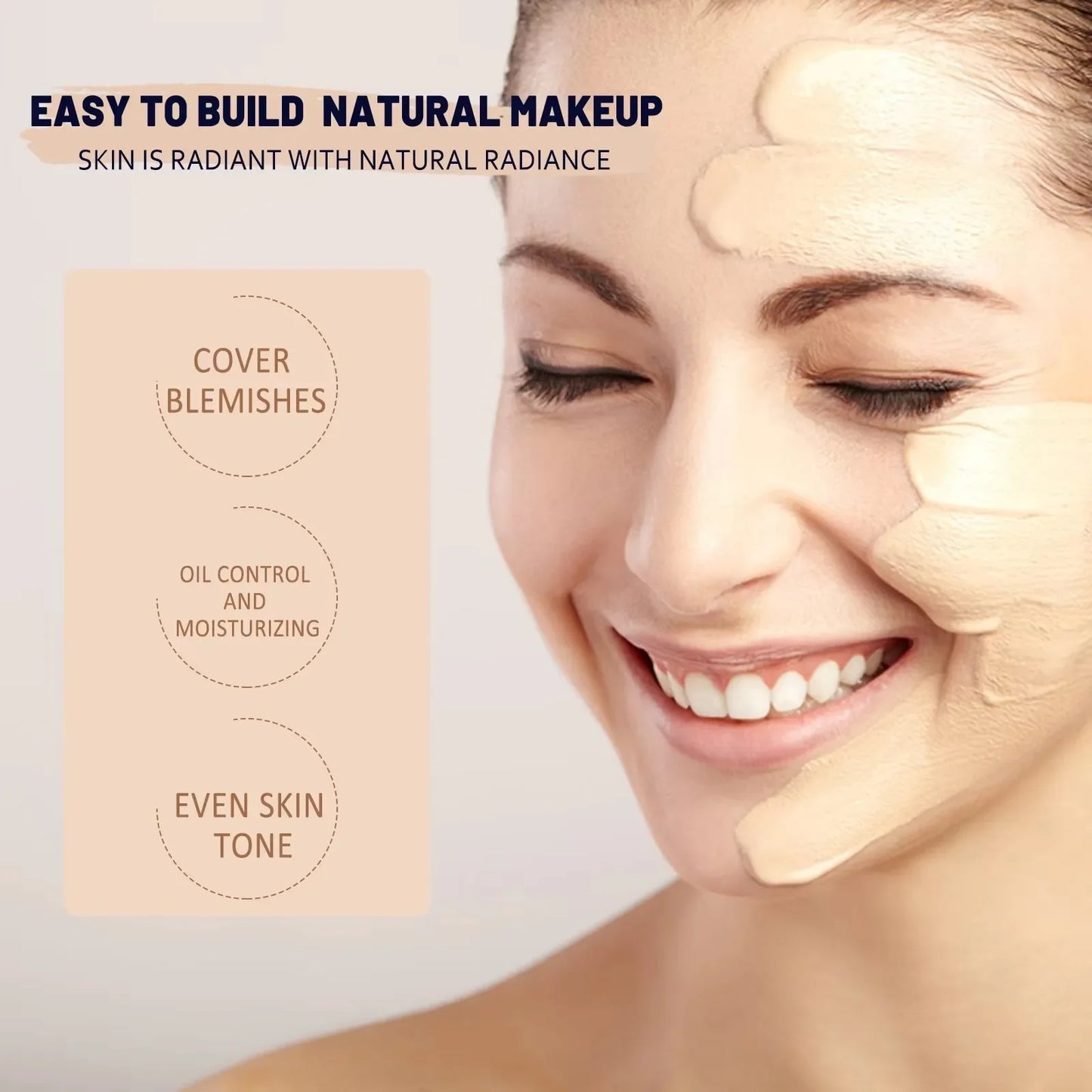 EELHOE CC Foundation Cream – Brightening Full Coverage 30ml