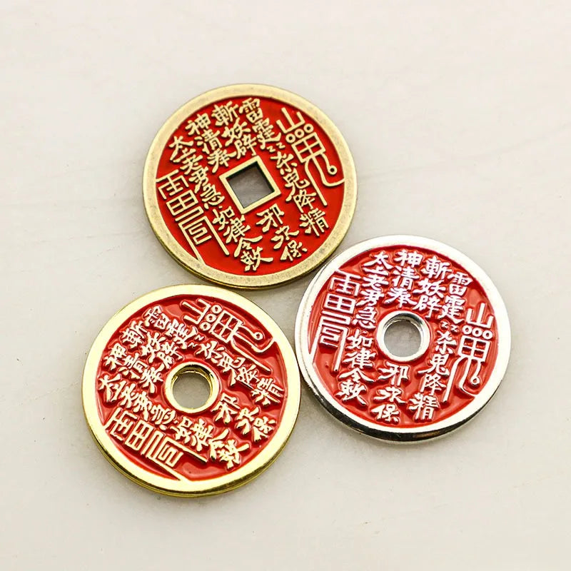 Alloy Copper Coin Zodiac Hollow Pendant Keychain Bag Ornament Chinese Knot Luck Mascot Decoration Accessories Room Decor Peaceful Pleasures Health and Wellness