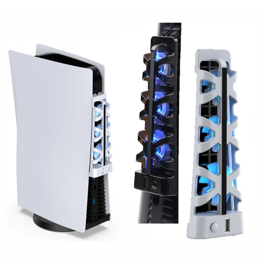 PS5 Cooling Fan – USB 3-Fan Cooler for Disc & Digital Edition Console Cooling Fan Oasis Select