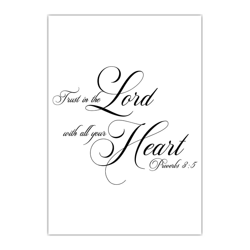 Christian Bible Verse Wall Art, Minimalist Motivational Canvas Painting,Nordic Poster Print For Office Living Room Bedroom Décor Peaceful Pleasures Health and Wellness 13 15x20cm No Frame China Mainland