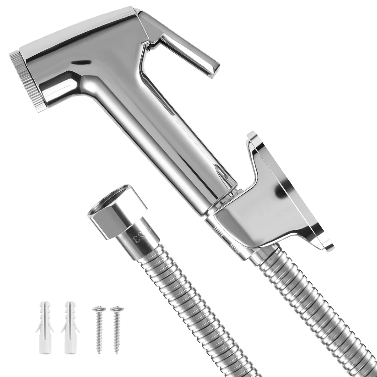 Handheld Bidet Sprayer Set with 1.5m Hose & Wall Holder