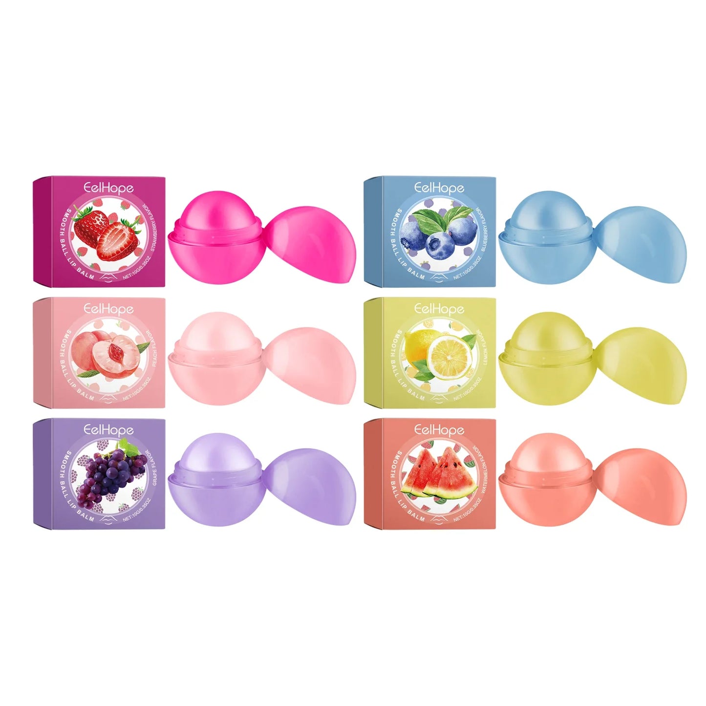 Eelhope Fruity Strawberry Lip Balm – Deep Moisture All Seasons