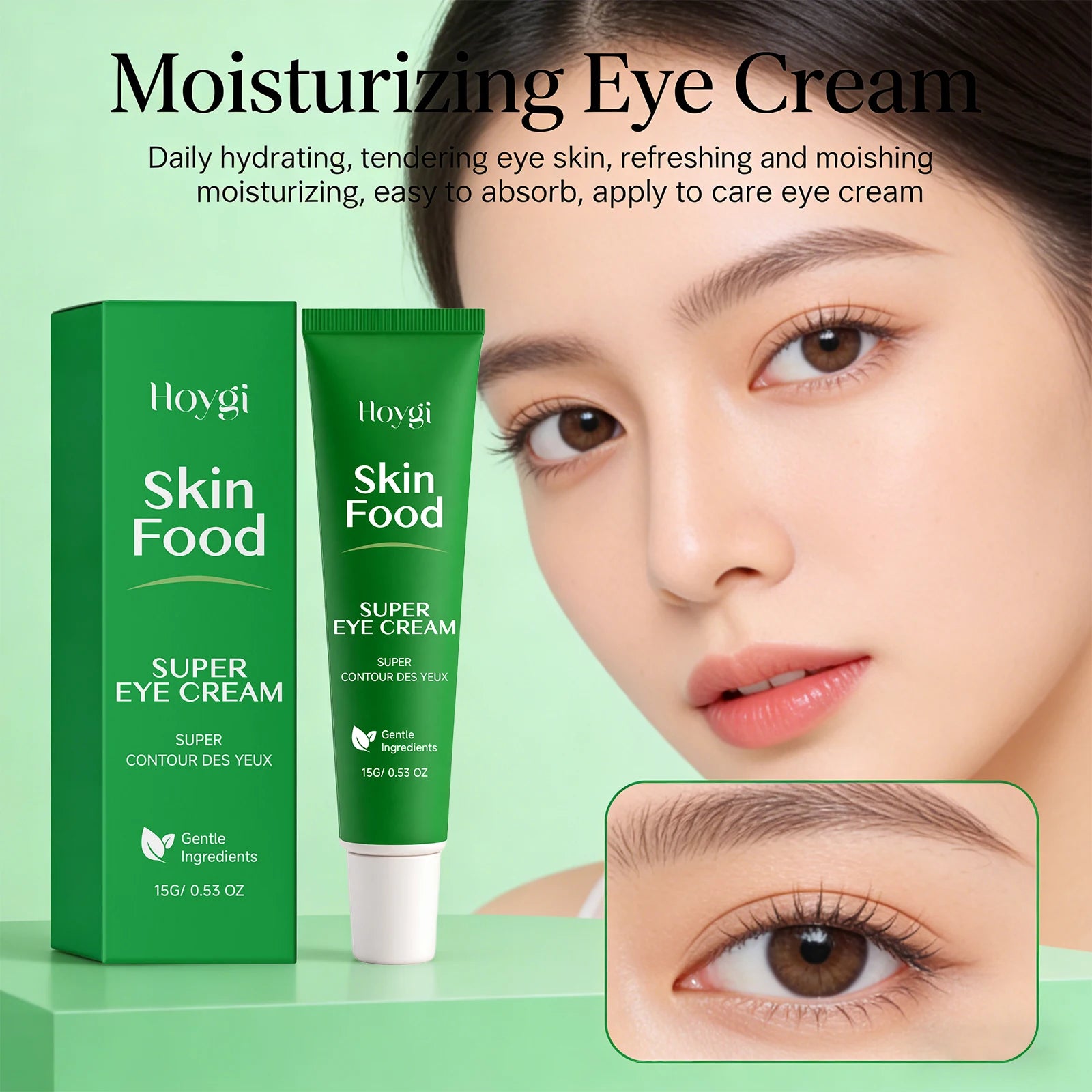 Moisturizing Eye Cream Eye Firming Cream Tightening Eye Reduce Puffiness Fade Fine Lines Anti Dark Circle Nourishing Eye Care Peaceful Pleasures Health and Wellness