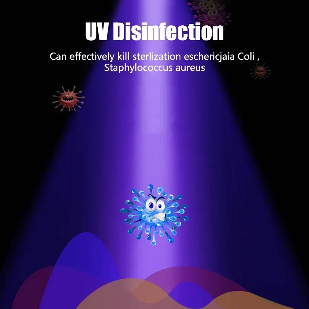 POCKETMAN 365/395nm UV Black Light Flashlight | Type-C USB