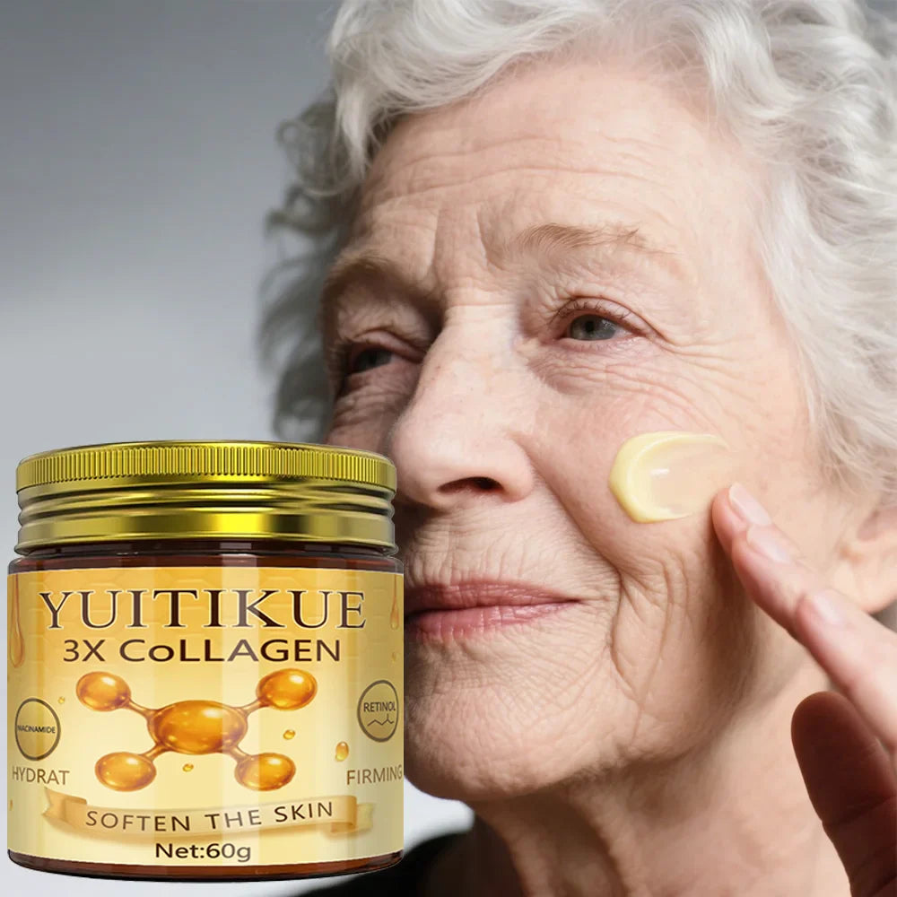 YUITIKUE Collagen Face Cream – Brighten, Lift & Moisturize