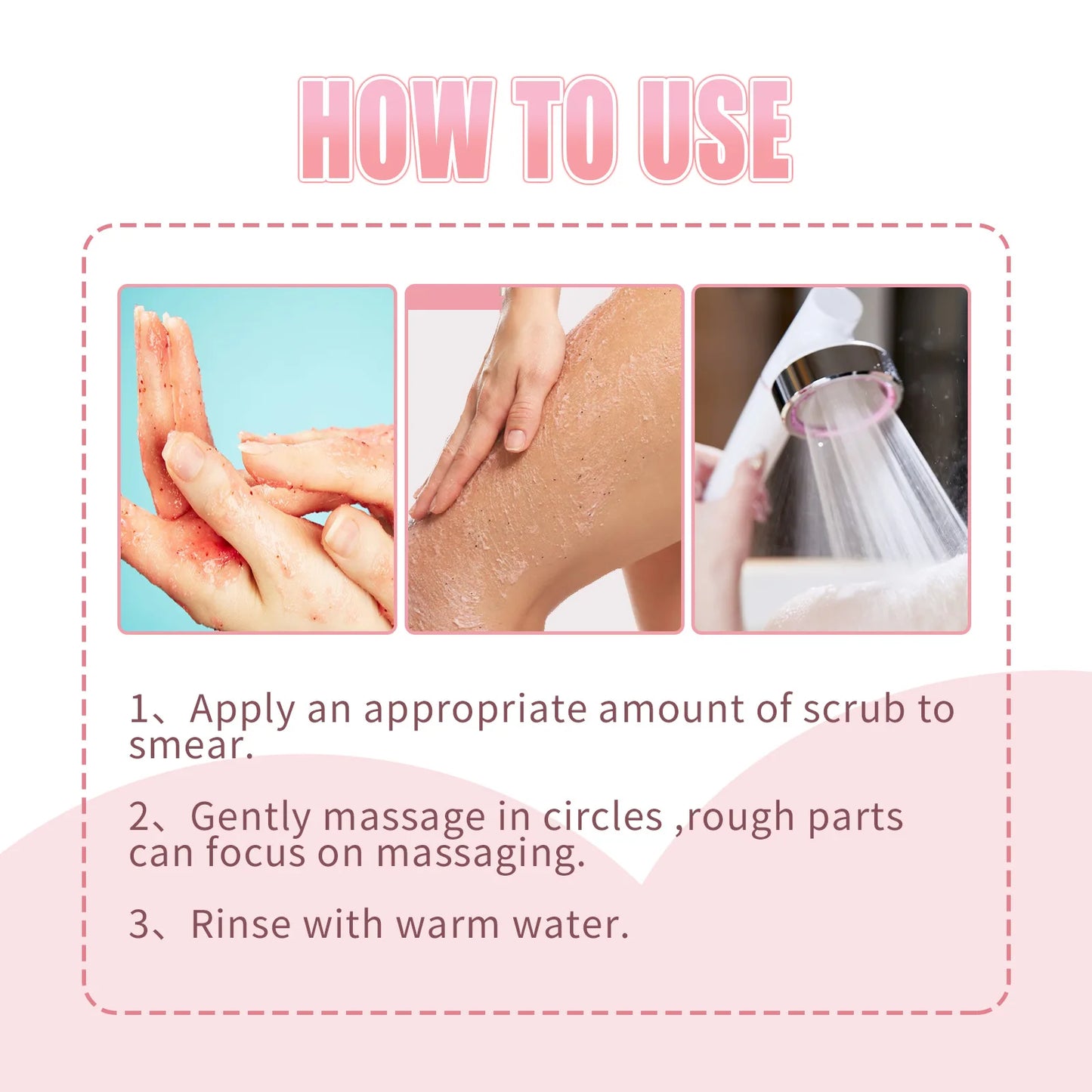 EELHOE Peach Exfoliating Scrub for Deep Cleaning Skin Peaceful Pleasures Health and Wellness