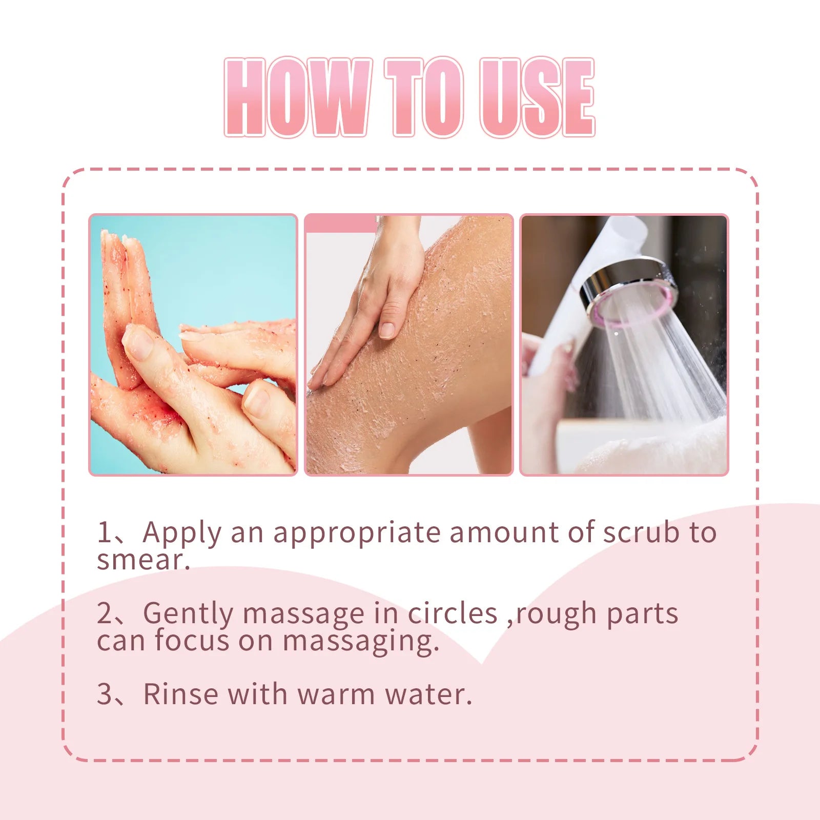 EELHOE Peach Exfoliating Scrub for Deep Cleaning Skin Peaceful Pleasures Health and Wellness