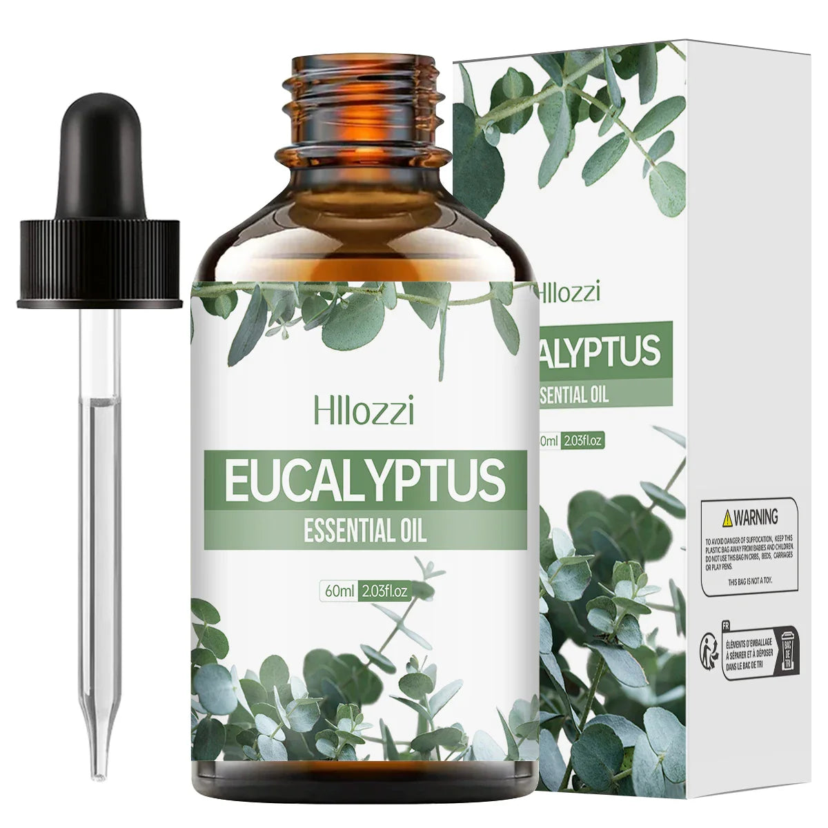 Hllozzi Pure Eucalyptus Essential Oil | Aromatherapy Diffuser