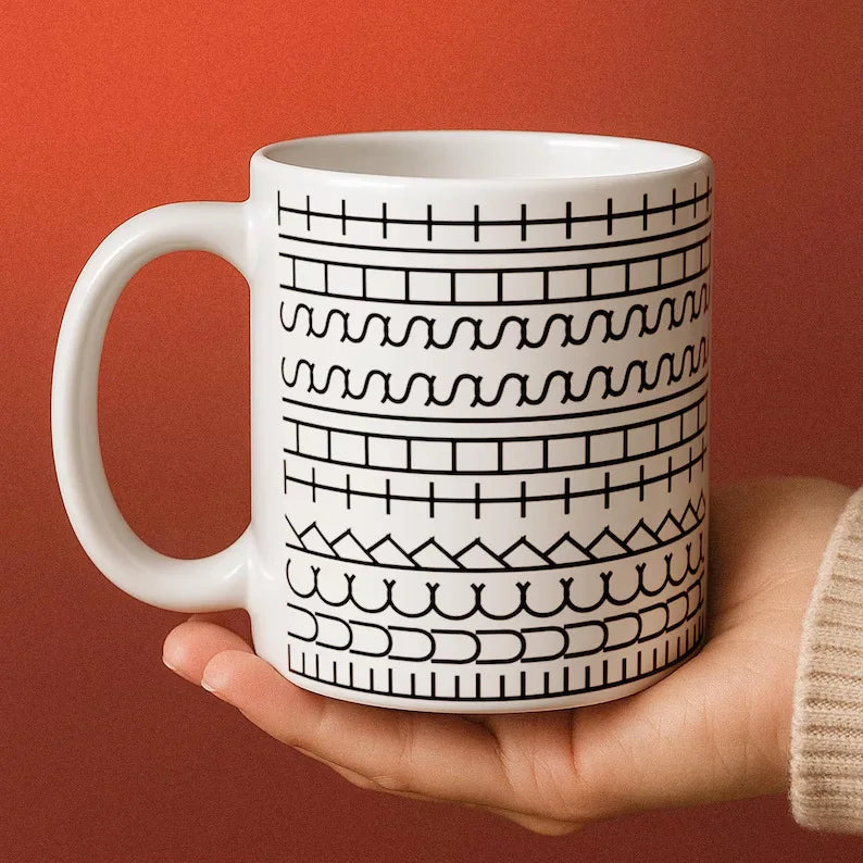 Creative Coffee Cup Milk Mug Water Cup Anime Films Television Products Funny Ceramic Coffee Breakfast Cup Hidden Message Mug Peaceful Pleasures Health and Wellness 350ML HM-9