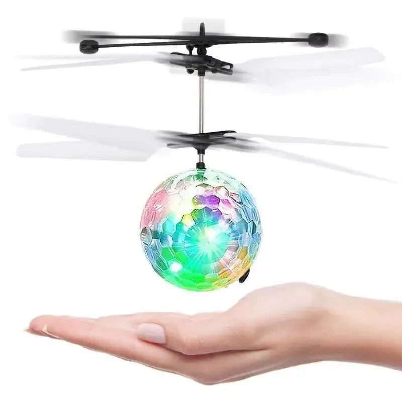 Children's Toy Induction Colorful Crystal Ball Gyroscope Intelligent Induction Floating Ball Luminous Toy Peaceful Pleasures Health and Wellness