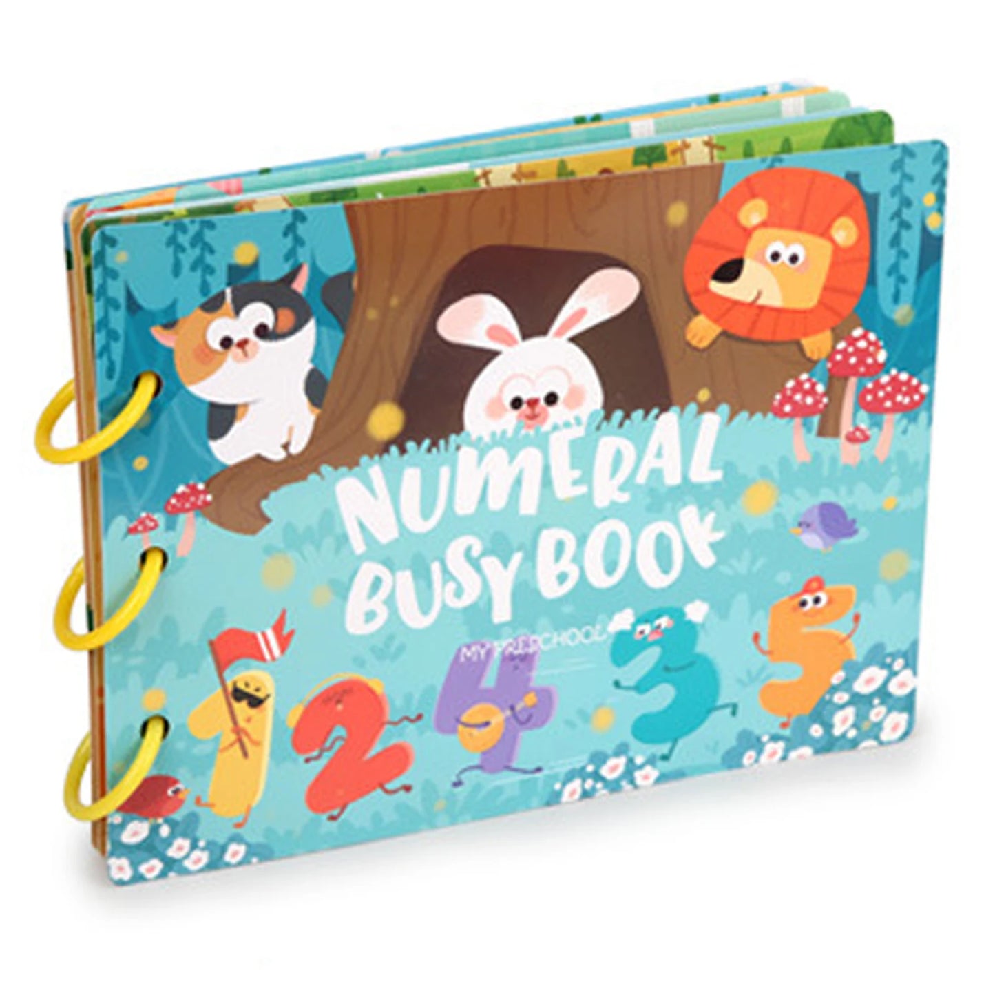 Kids Farm Letter Sticker Book – Reusable Montessori Busy Book
