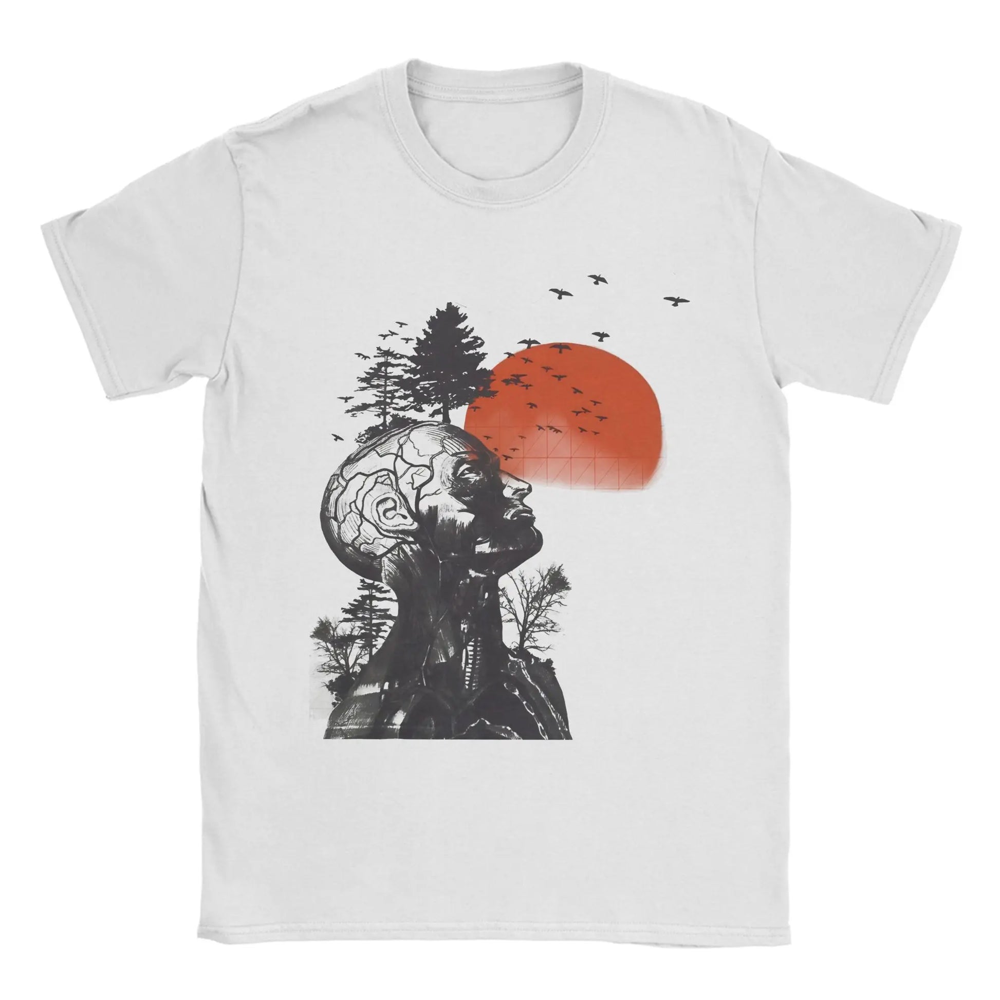 Men's T-Shirt Alan Hangover Awesome Pure Cotton Tee Shirt Short Sleeve T Shirts Round Collar Clothes Summer Peaceful Pleasures Health and Wellness WHITE 5XL