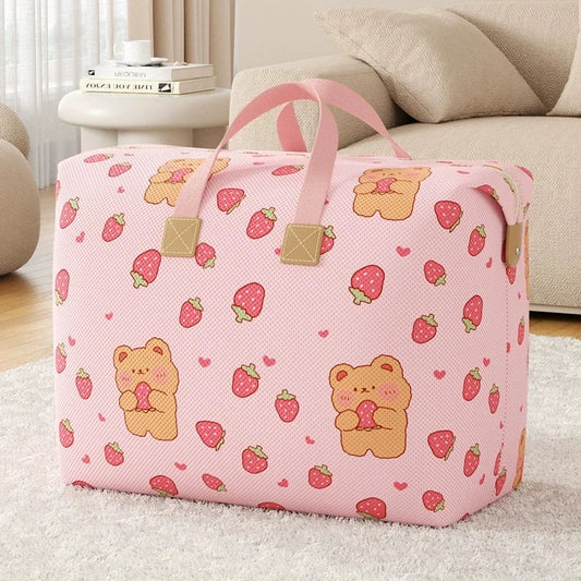 Large Foldable Storage Bags for Blankets & Comforters Foldable Storage Bag Peaceful Pleasures Health and Wellness