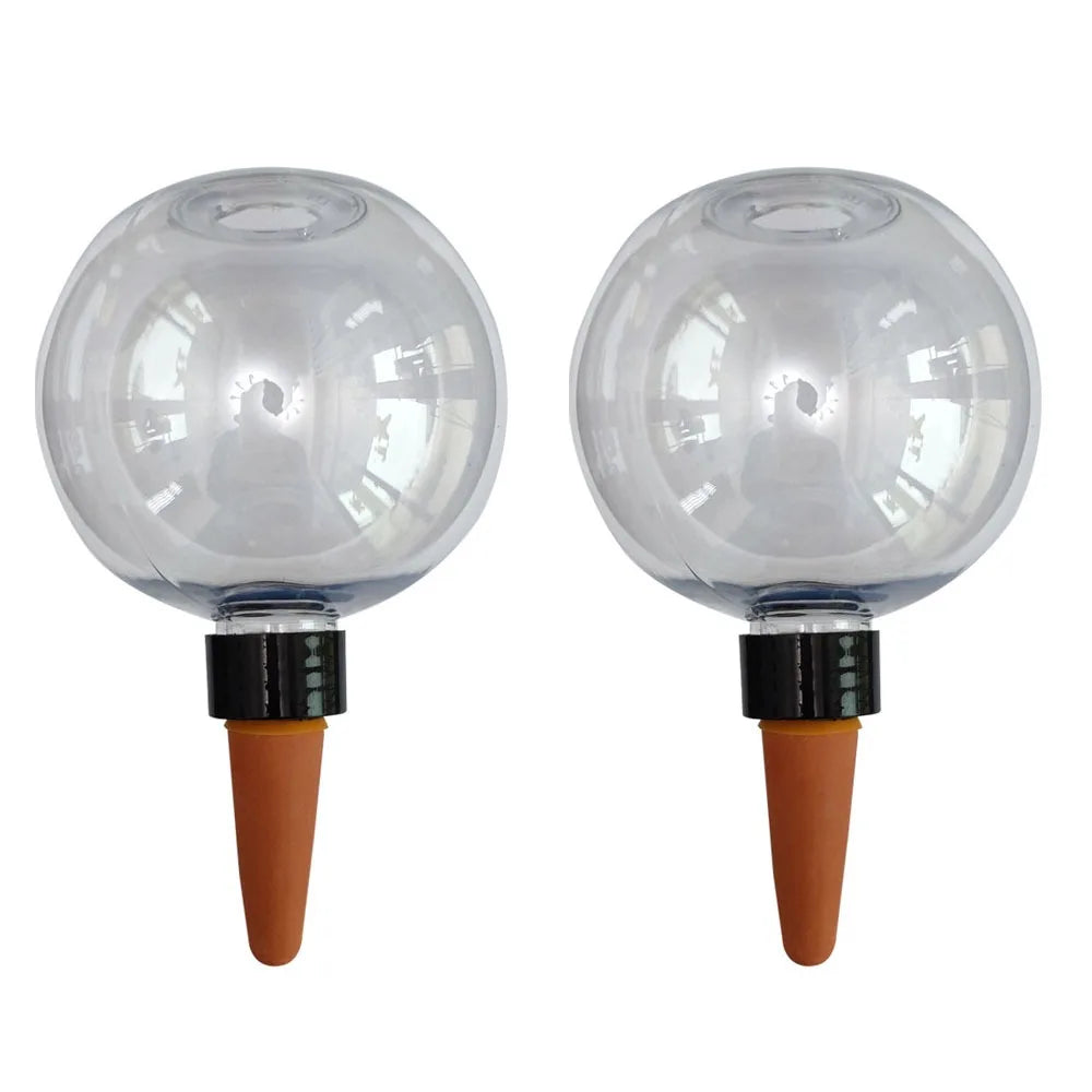 2-Pack Automatic Drip Irrigation Water Globes | 500ml & 80ml