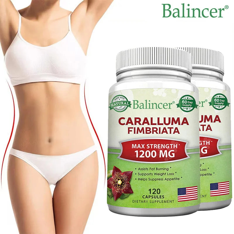 Caralluma Fimbriata - Maximum Strength Weight Management Supplement, Appetite Suppressant, Metabolism Booster - 120 Capsules Peaceful Pleasures Health and Wellness