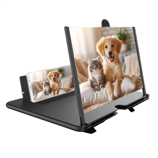 HD Phone Screen Magnifier Stand | 3-4x Zoom, Portable Phone Screen Magnifier Peaceful Pleasures Health and Wellness