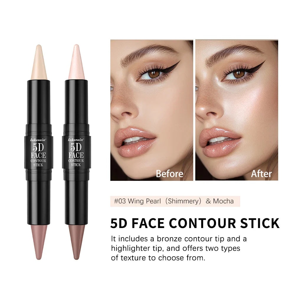 Dual-Ended Contour & Highlighter Stick | Waterproof 12-Hour