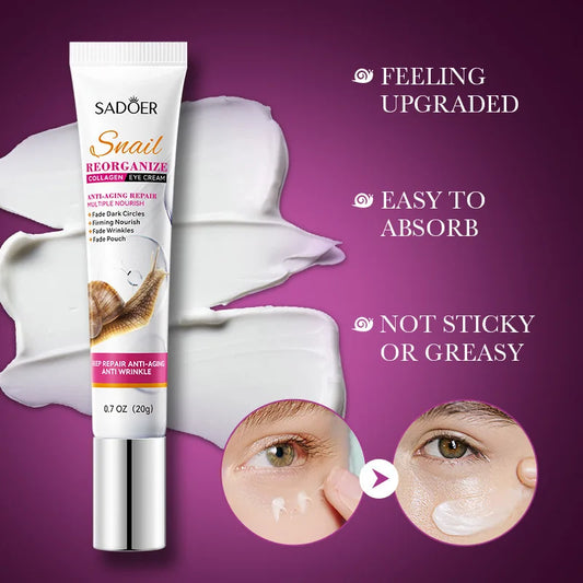 Snail Collagen Eye Cream – Firming & Moisturizing Eye Care Eye Cream Oasis Select Default Title