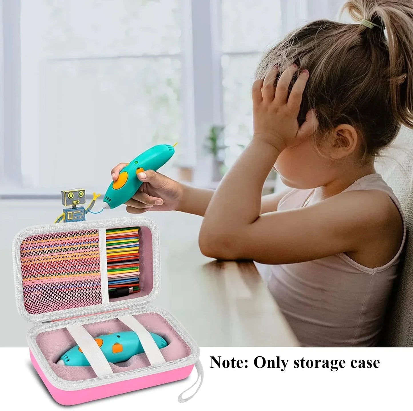 3D Pen Case for 3Doodler Start+ Kids | Storage Organizer