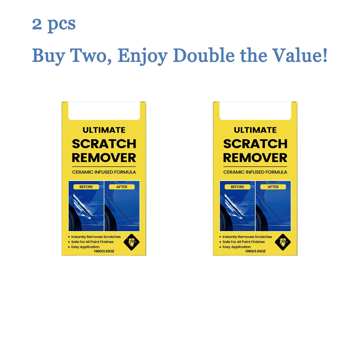 100G Car Scratch Remover – Restore Paint Gloss & Polish