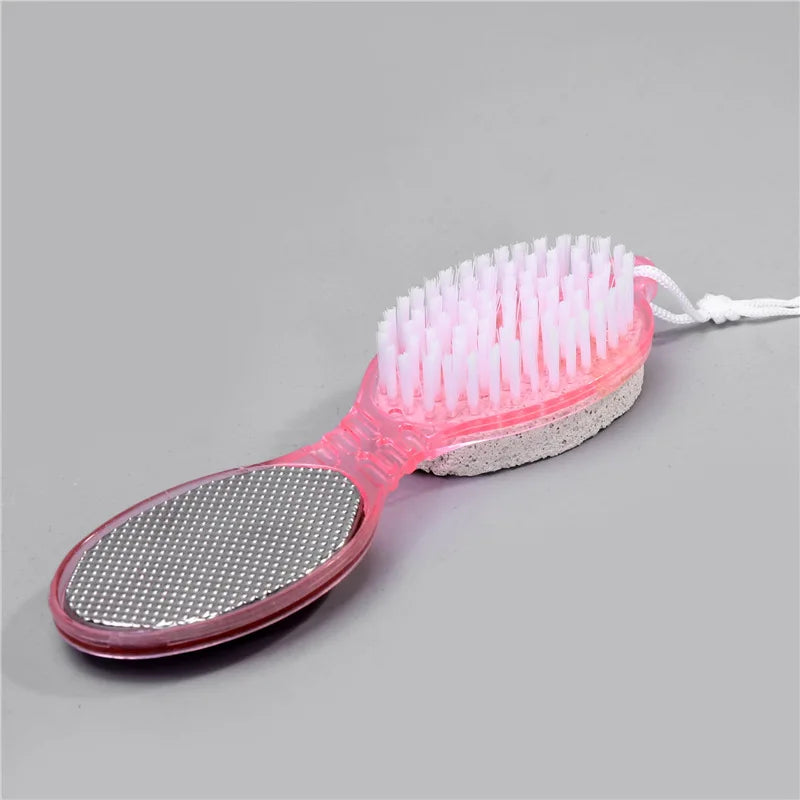 1 Pcs Foot File Scrubber Professional Rasp Heel Grater Hard Dead Skin Callus Remover Pedicure Feet Care Tools Peaceful Pleasures Health and Wellness 4in1 Random color