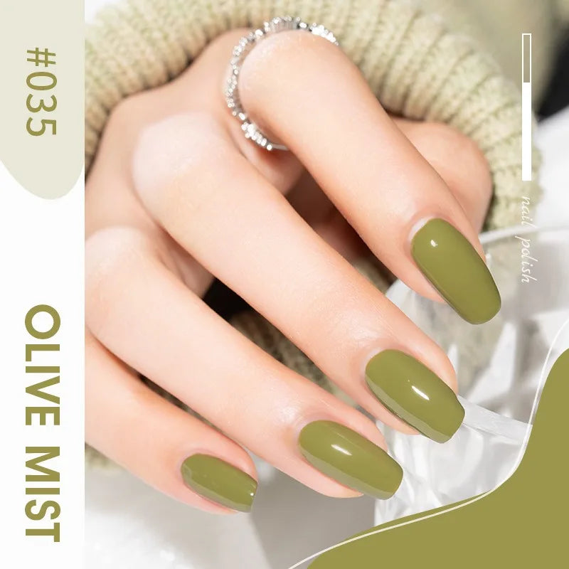 40 Colors Water-Based Nail Polish | Quick Dry No-Lamp Tearable