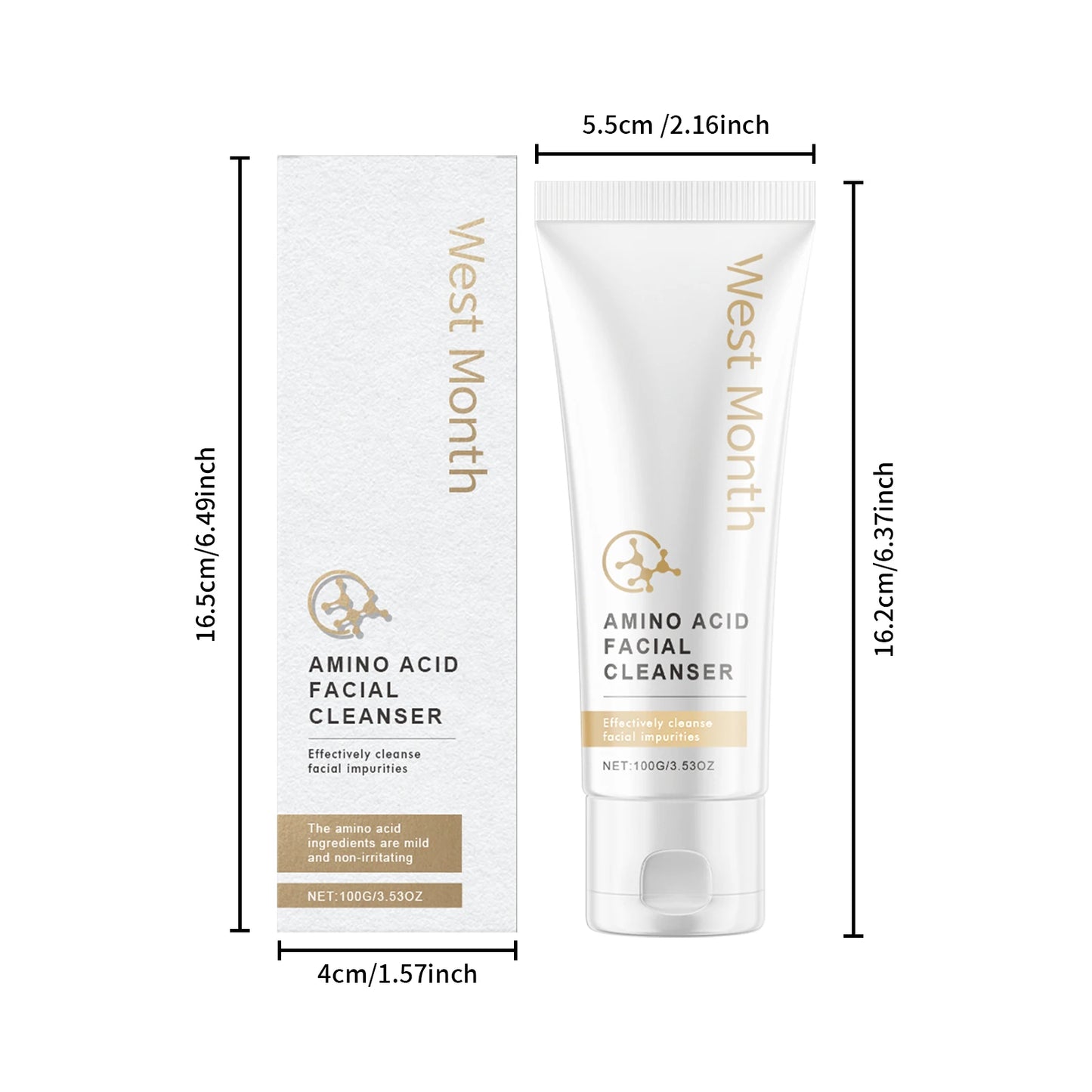 Amino Acid Facial Cleanser – Pore Purifying & Oil Control 100g