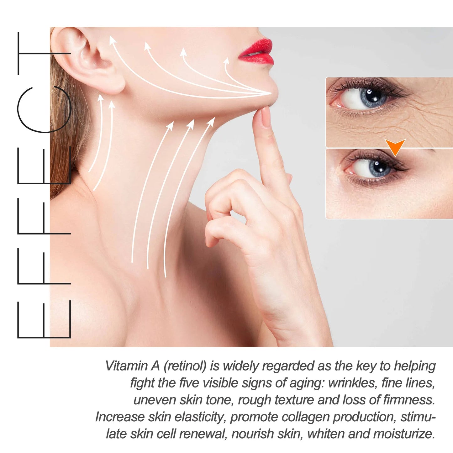 Retinol Collagen Hyaluronic Acid Face Cream Repairing Skin Moisturizing Nourishing Younger Firming Pores Face Skin Care Cosmetic Peaceful Pleasures Health and Wellness