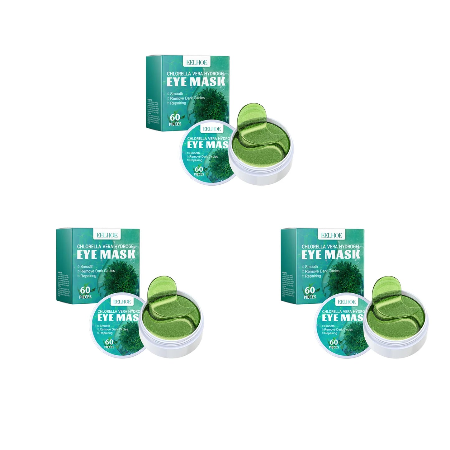 Seaweed Under Eye Patches – Dark Circles & Puffiness 60pc