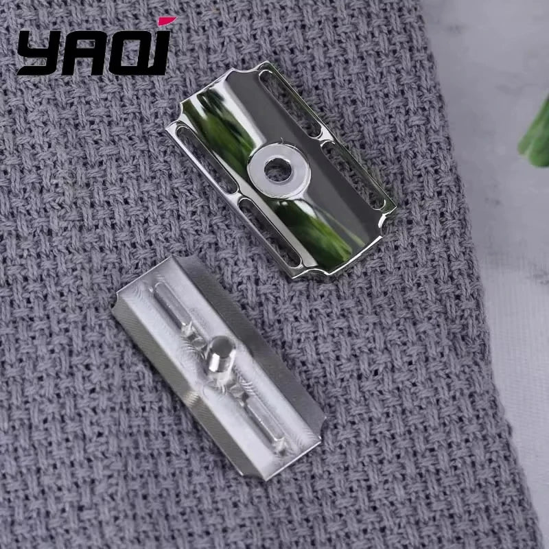 Yaqi 316 Stainless Steel Polished Safety Razor Head for Men