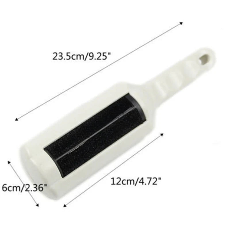 Electrostatic Static Clothing Dust Pets Hair Cleaner Remover Brush Suction Sweeper for Home Office Travel Cleaning Brushes Peaceful Pleasures Health and Wellness
