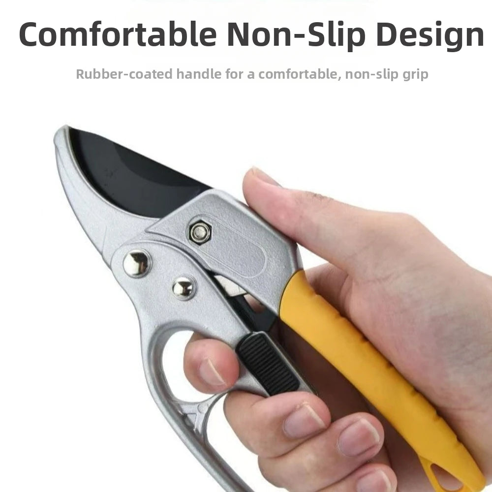 New SK5 Alloy Steel Pruning Shears Quick Cuts Anti-slip Handle Garden Clippers Ergonomic Design Garden Tools Garden Use Peaceful Pleasures Health and Wellness