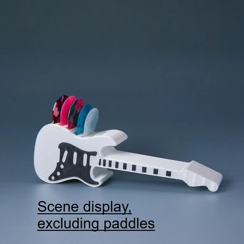 Guitar Pick Holder 3D Printed Large-capacity Portable Amp Shape Slots
