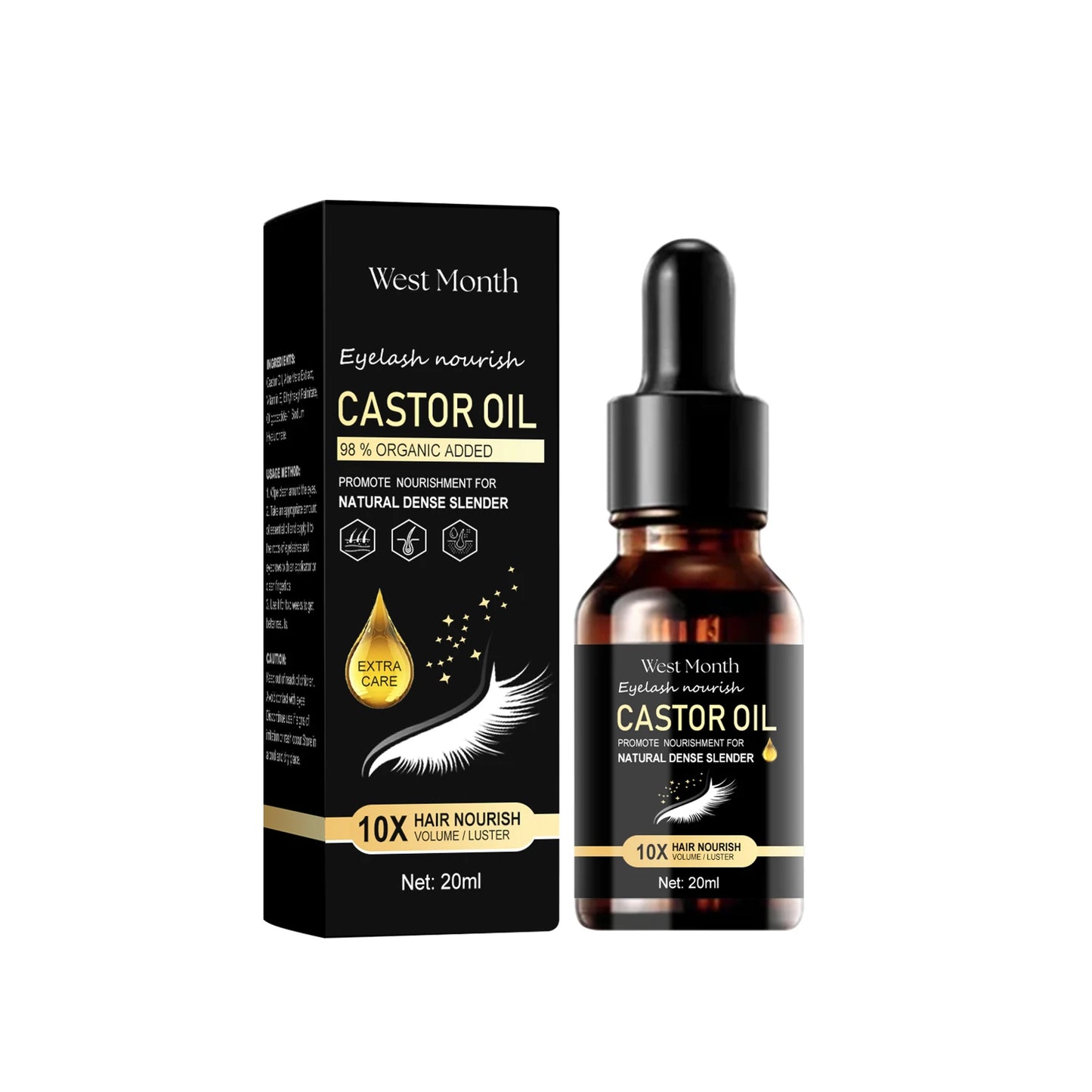 Eyelash Growth Oil – Fuller, Longer & Thicker Lashes (20ml)
