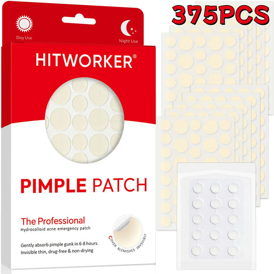 Invisible Waterproof Hydrocolloid Acne Patches – All Skin Types Hydrocolloid Acne Patch Peaceful Pleasures Health and Wellness 360-15PCS