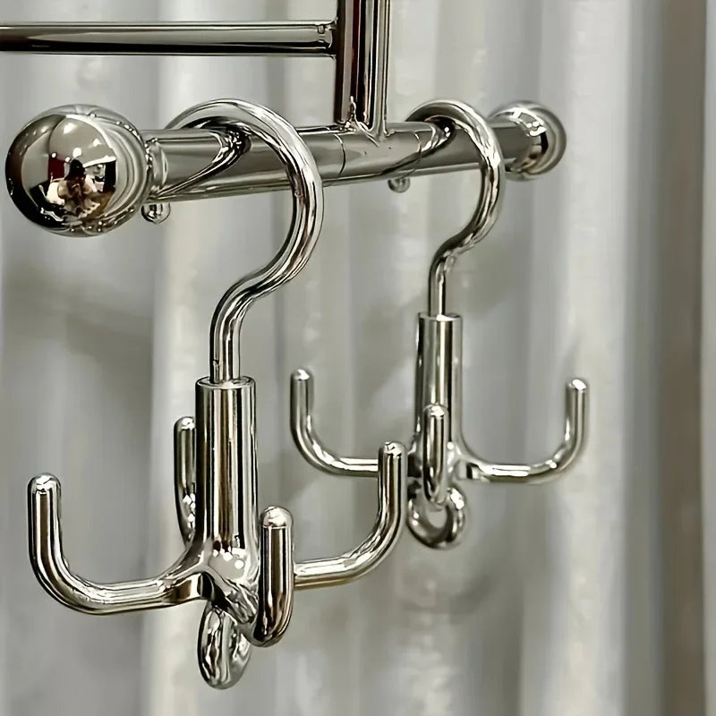 Rotating Claw Hook Hanger for Belts, Ties, Hats & Bags