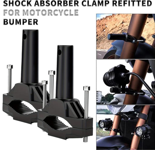 Motorcycle Headlight Mounting Bracket Strength Light Clamp Fog Peaceful Pleasures Health and Wellness Default Title