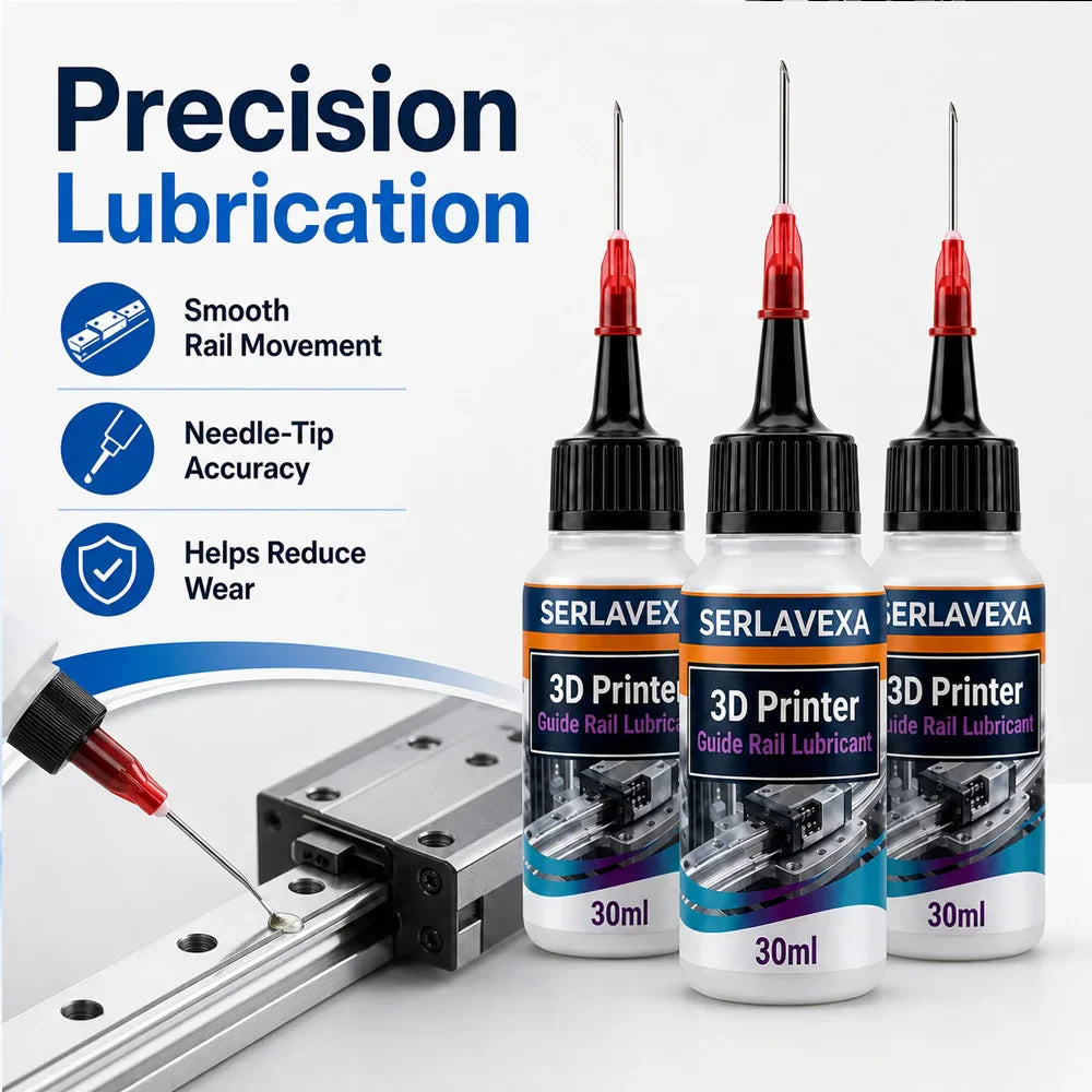 3D Printer Maintenance Kit – Rail Lubricant & Bed Glue Stick