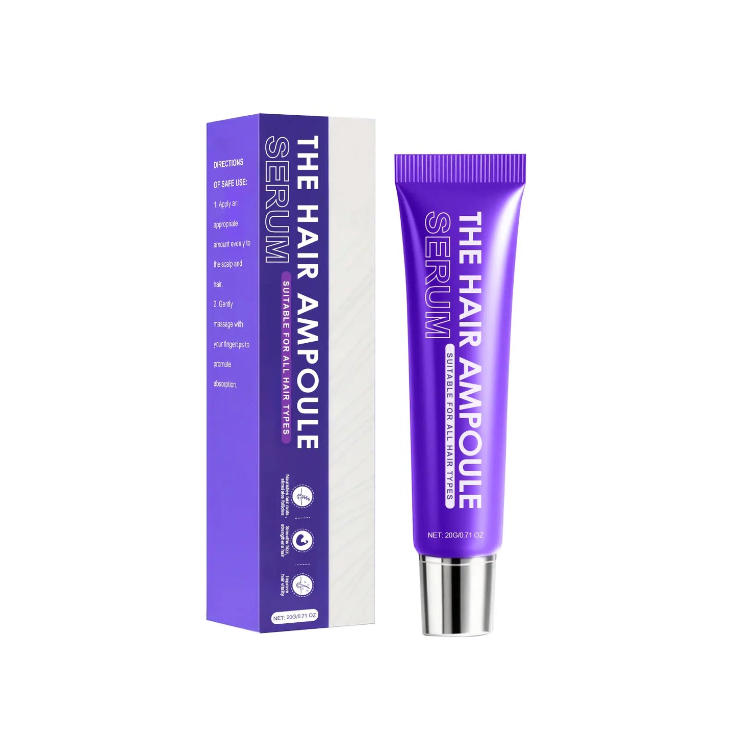Jaysuing Hair Growth Scalp Serum – Glycerin & Vitamin E, 20g