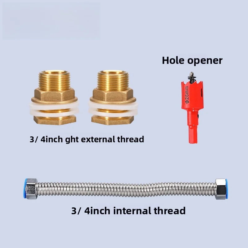 Copper Brass Swivel Tank Connector 1/2" 3/4" 1" Male Pipe Fitting