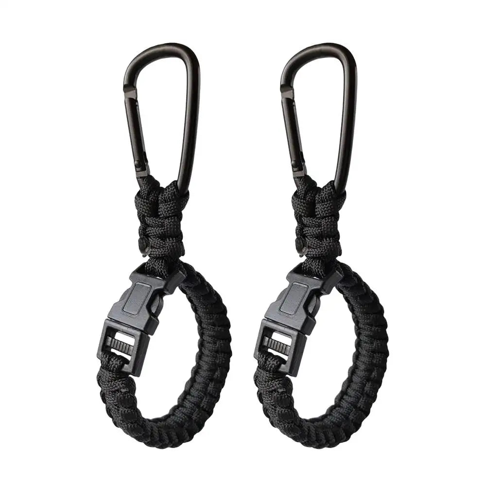 Baseball Glove Holder Clips with Carabiner Hook – 2 Pack