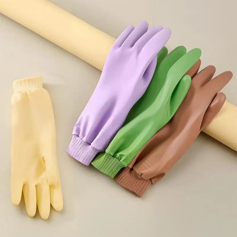 Waterproof Fleece Dishwashing Gloves – Warm, Tear-Resistant Cleaning Gloves Peaceful Pleasures Health and Wellness