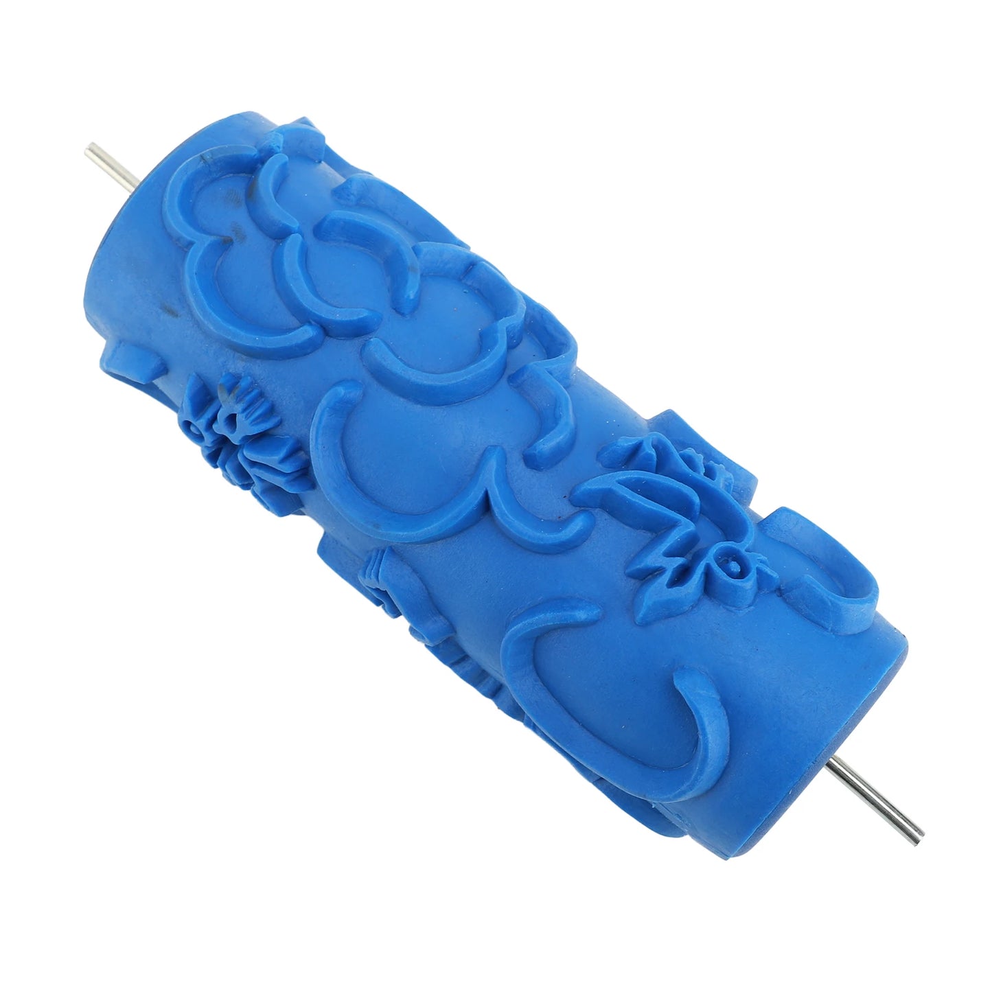 Pattern Paint Roller Sleeve Washable Reusable Easy Using Rubber Multifunctional Decorative Texture Roller Sleeve for Furniture Peaceful Pleasures Health and Wellness