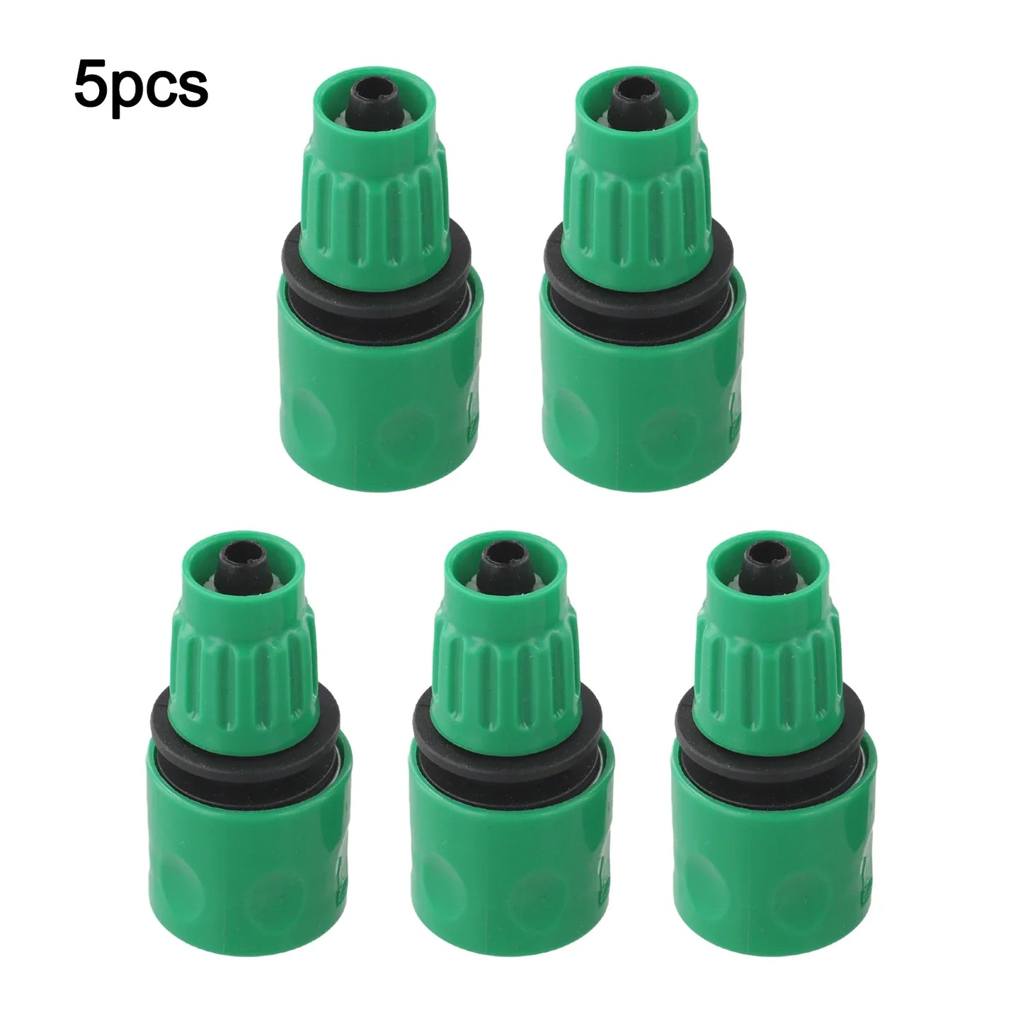 5-Pack 3/8" Quick Hose Connector | Garden Irrigation Fitting