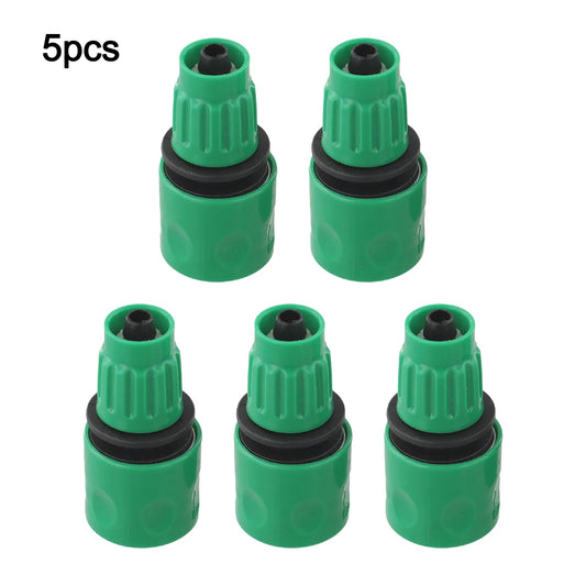 5-Pack 3/8" Quick Hose Connector | Garden Irrigation Fitting Hose Irrigation Connector Oasis Select 5pcs