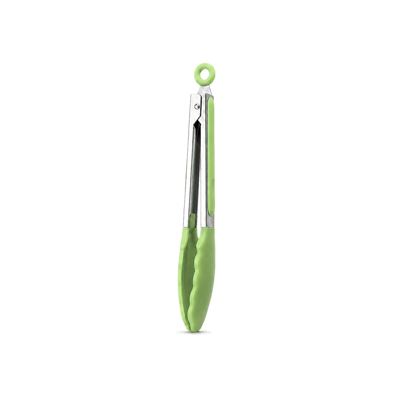 Silicone Tip Kitchen Tongs Set 3 Sizes – BBQ & Cooking Tongs