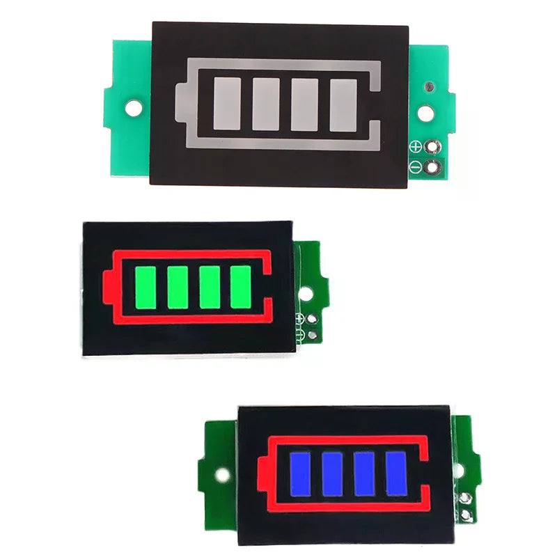 Li-ion Battery Capacity Gauge | 1S–8S 3.7V Lithium Tester