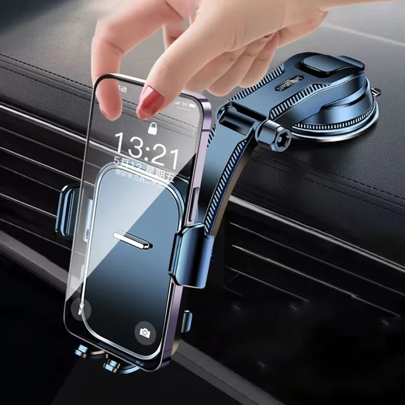 Universal Car Dashboard Phone Holder – 180° GPS Mount