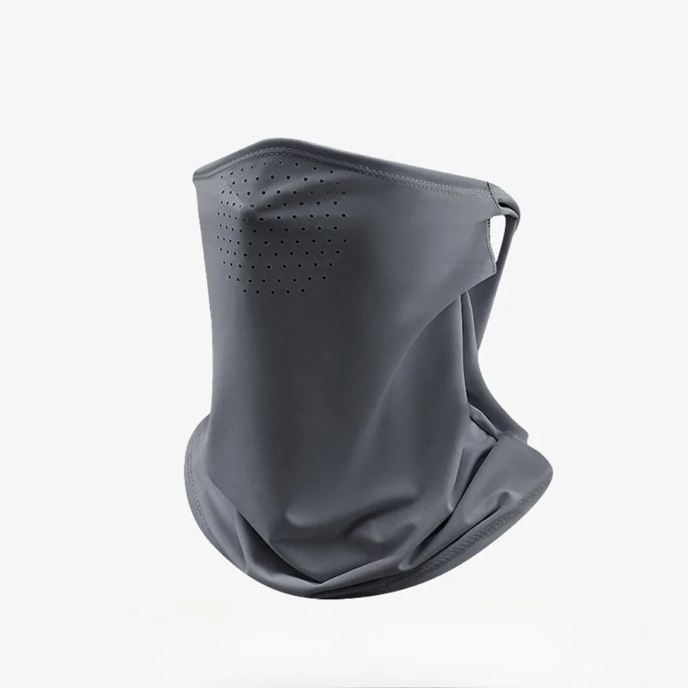 1-Piece Ear-Hanging Breathable Face Mask Scarf, Half-Face Mask, Summer Quick-Dry Neck Gaiter, Ear-Hanging Sun Protection Headscarf, Neck Scarf, Headwear for Men and Women, Outdoor Cycling and Driving Face Towel, Neck G Peaceful Pleasures Health and Wellness