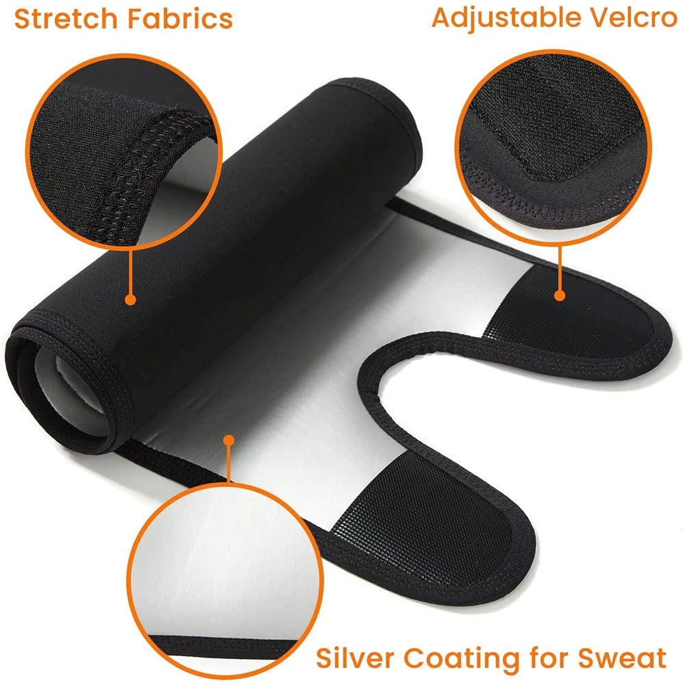 WEFITON Sauna Arm Trimmer Slimming Bands – Women & Men Sauna Arm Trimmer Peaceful Pleasures Health and Wellness